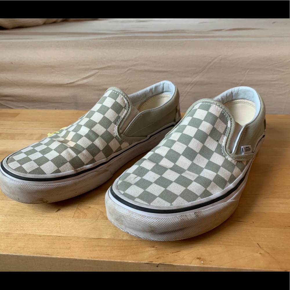 Greens and white vans